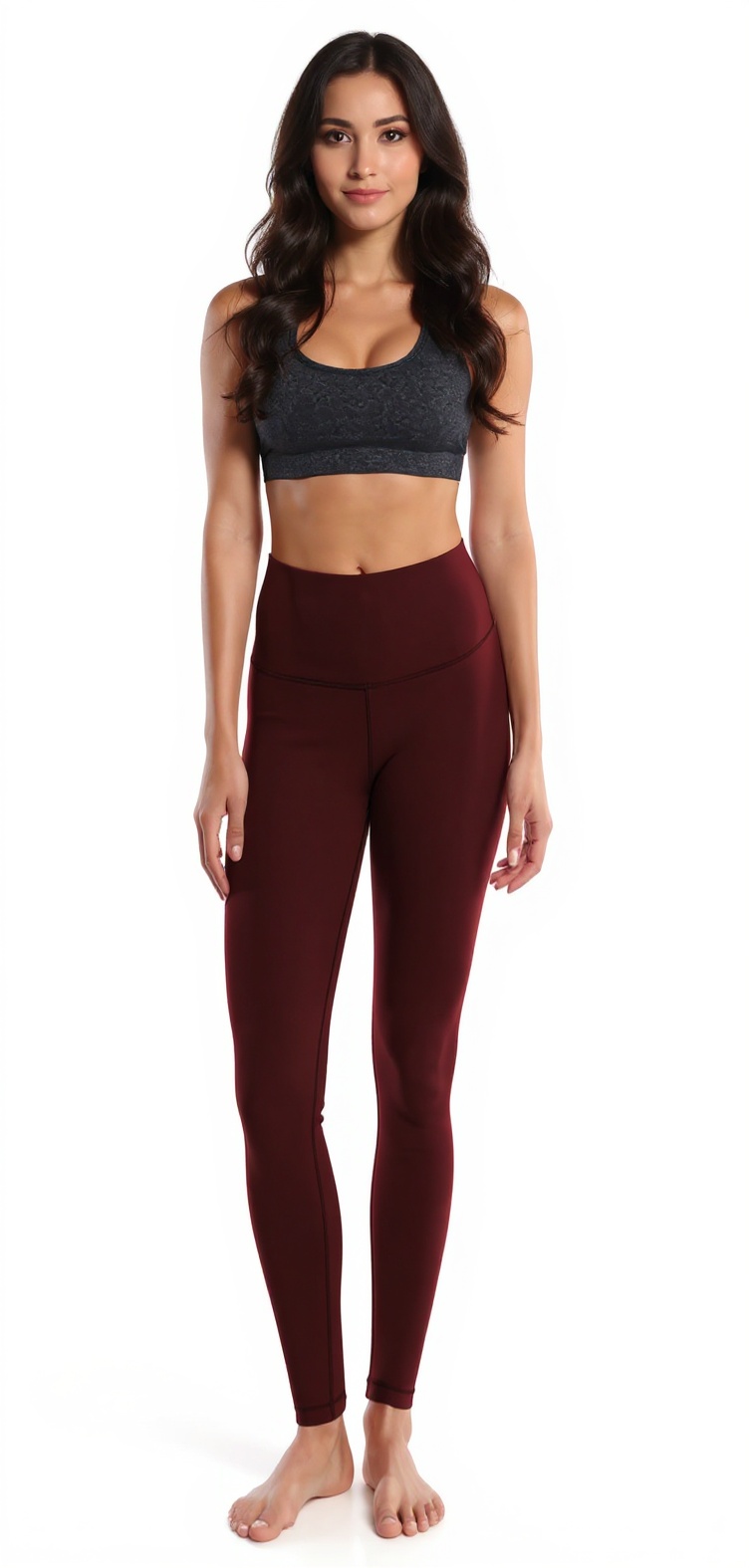 High-Waist Leggings in Cherryred — The Pop of Red Edit style look